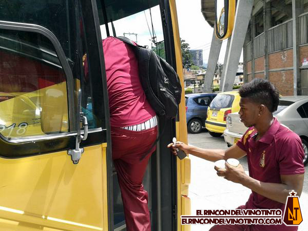 Este es el itinerario del DEPORTES TOLIMA para su visita a Patriotas