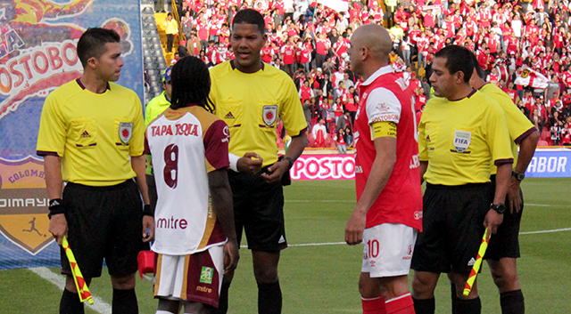 Ulises Arrieta, el árbitro para DEPORTES TOLIMA - Once Caldas en el remodelado Murillo Toro