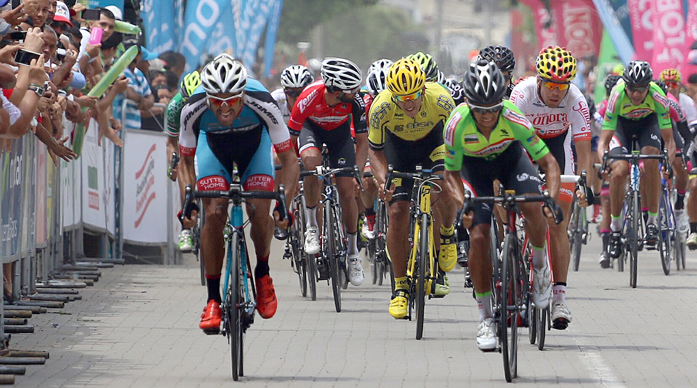 Un argentino ganó la tercera etapa de la Vuelta a Colombia 2016, que llegó a Montería