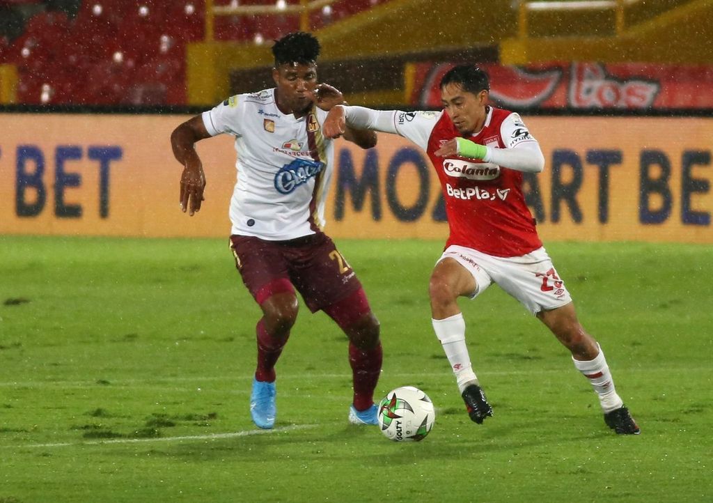 Para el olvido: DEPORTES TOLIMA cayó por la 'Mínima' ante Santa Fe y entregó el liderato