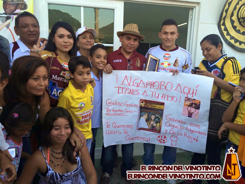 Homenaje para Wilfrido De La Rosa, delantero del DEPORTES TOLIMA