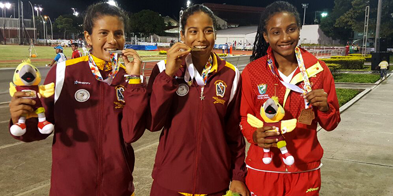 Saltos que valen oro: Atletismo puso el quinto metal dorado para el Tolima en los Juegos Nacionales