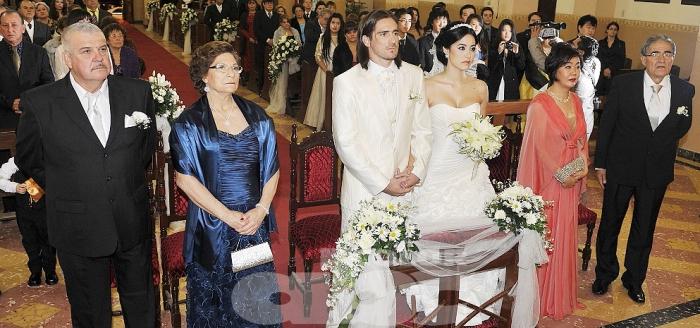 Anthony Silva, arquero del Deportes Tolima, contrajo matrimonio en Paraguay