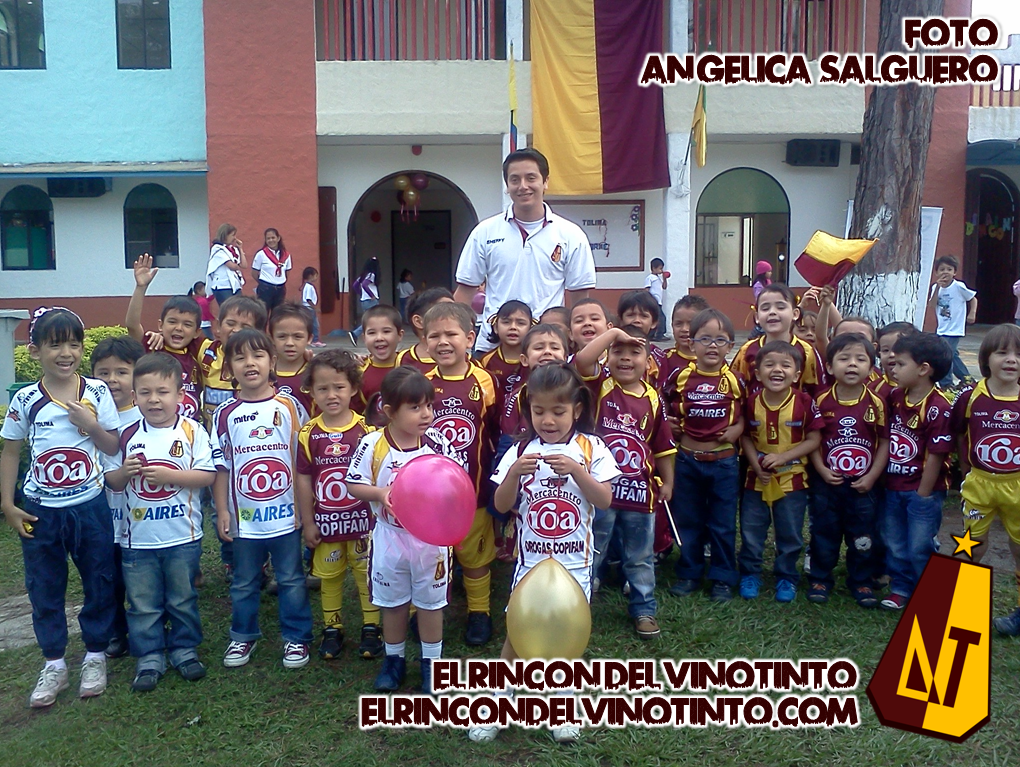 Galería: Con la 'Vinotinto y Oro', los estudiantes del Colegio Tolimense celebraron el Día del Tolima