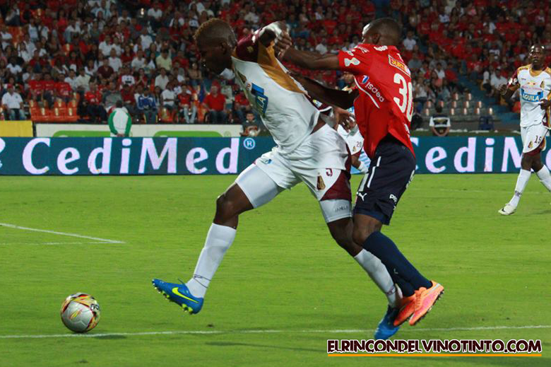 Vinotinto deslucido en el Atanasio: DIM 1-0 DEPORTES TOLIMA
