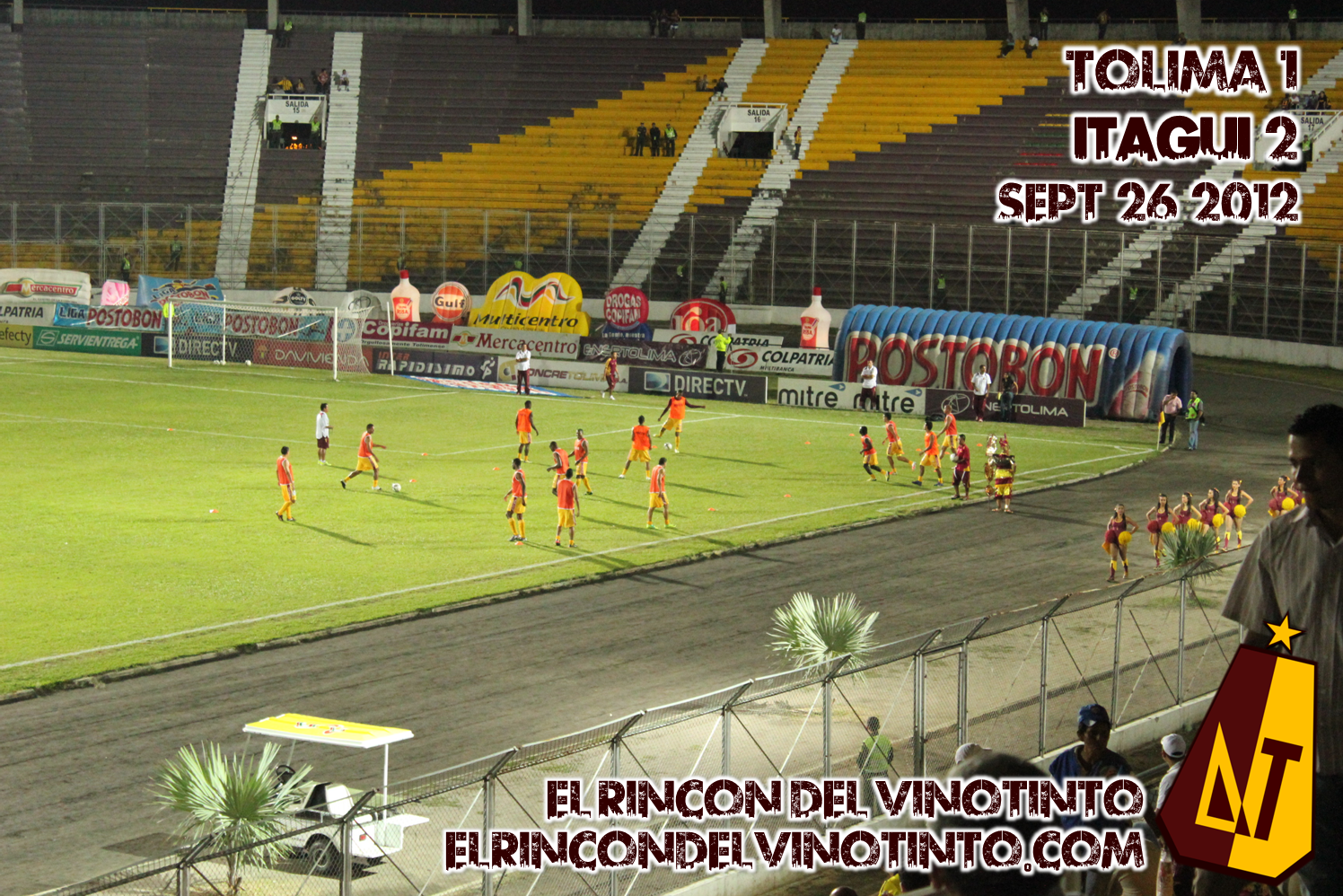 La galería de DEPORTES TOLIMA 1-2 Itagüí