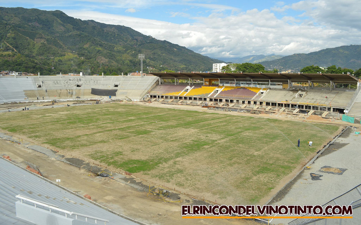 Galería: Así está la gramilla del estadio Murillo Toro, casa del DEPORTES TOLIMA