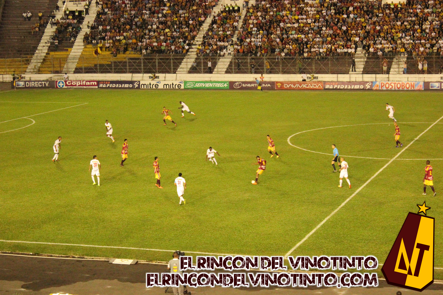 Noche maldita para el 'Vinotinto': DEPORTES TOLIMA 0-1 Deportivo Pasto