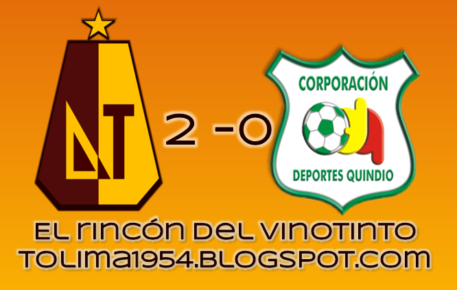 Nueva victoria en la Copa Postobón: Deportes Tolima 2 - Deportes Quindío 0
