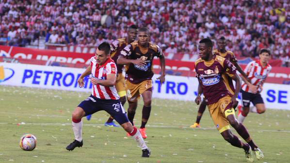Empate a ritmo de acordeones: Junior 1-1 DEPORTES TOLIMA