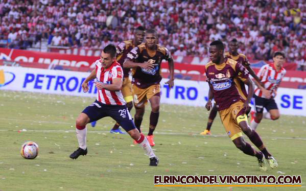 Empate a ritmo de acordeones: Junior 1-1 DEPORTES TOLIMA