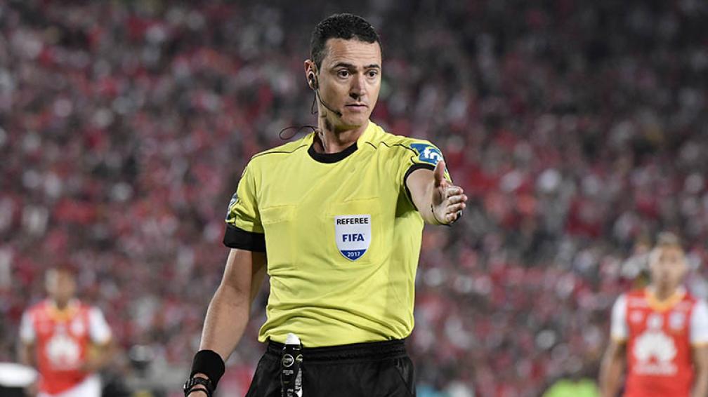 Wílmar Roldán, el árbitro para el juego entre Deportivo Pasto y DEPORTES TOLIMA