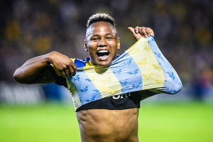 Jaminton Campaz, canterano del Deportes Tolima en Rosario Central