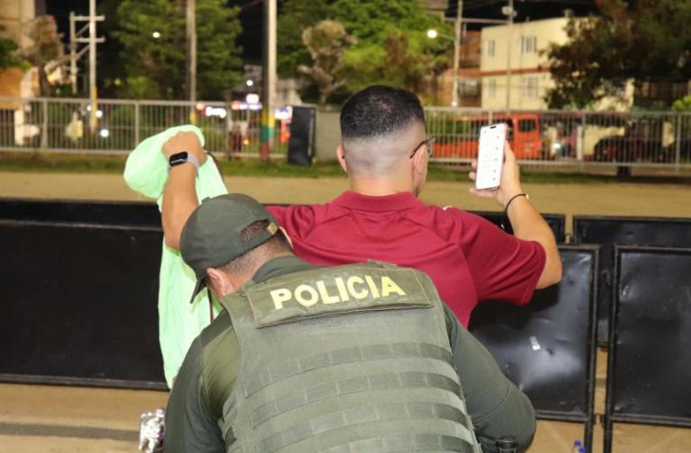 Operativos de seguridad estadio Manuel Murillo Toro