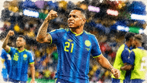 Jaminton Campaz, volante de la Selección Colombia
