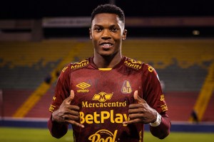Jorge Cabezas Hurtado, delantero del Deportes Tolima