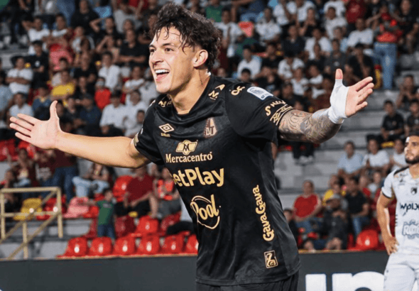 Sergio Aguayo, delantero del Deportes Tolima