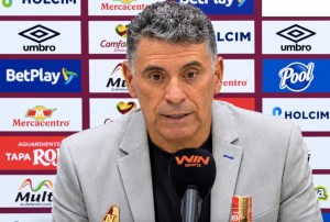 Luis Fernando Suárez, DT del Deportes Tolima