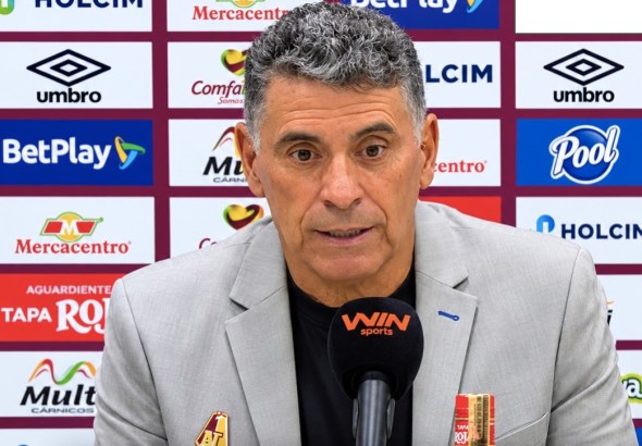 Luis Fernando Suárez, DT del Deportes Tolima